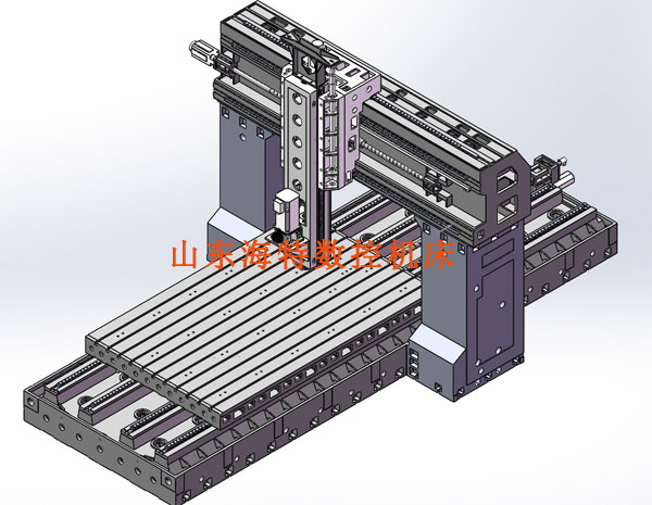 HLC2520數(shù)控龍門銑床光機